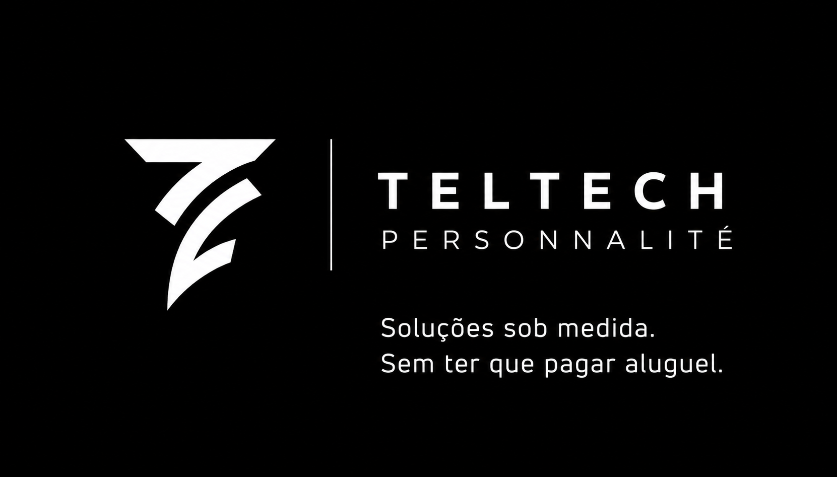 Cartão de Visita Teltech Personnalité - Frente